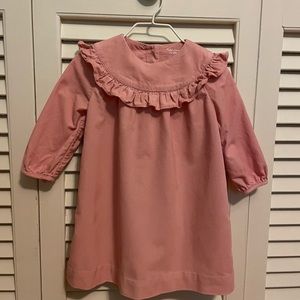SOLD Ralph Lauren Pink Corduroy Toddler Dress 18M